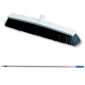 Kehrschauffel und handfeger, lange stiel linea - PDC Brush - Top Cleaning  Tools